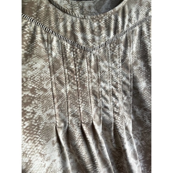 Sleeveless Snakeprint patterned Womens Top/Blouse/Shirt - Picture 8 of 10
